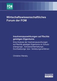 Abbildung von: Insolvenzauswirkungen auf Rechte geistigen Eigentums - Shaker