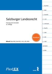 Abbildung von: FlexLex Salzburger Landesrecht │Studium - facultas / FlexLex