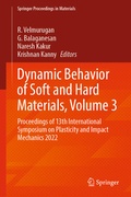 Cover: Dynamic Behavior of Soft and Hard Materials, Volume 3 - Springer