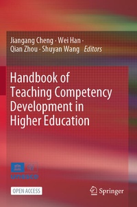 Enlarge image Cover: Handbook of Teaching Competency Development in Higher Education - Springer