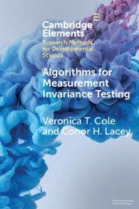 Enlarge image Cover: Algorithms for Measurement Invariance Testing - Cambridge University Press