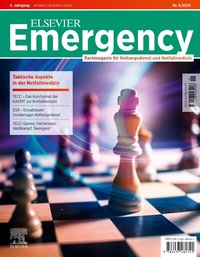 Abbildung von: ELSEVIER Emergency. Taktische Aspekte in der Notfallmedizin. 6/2023 - Urban & Fischer