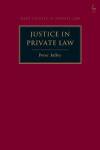 Abbildung von: Justice in Private Law - Hart Publishing