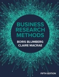 Cover: Business Research Methods 5e - McGraw-Hill Education (UK) Ltd