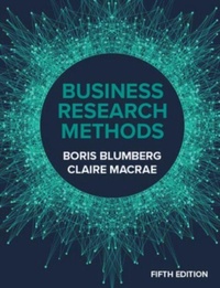 Enlarge image Cover: Business Research Methods 5e - McGraw-Hill Education (UK) Ltd