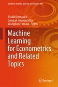 Cover: Machine Learning for Econometrics and Related Topics - Springer