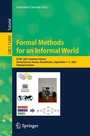 Cover: Formal Methods for an Informal World - Springer