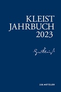 Cover: Kleist-Jahrbuch 2023 - J.B. Metzler