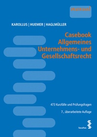 Abbildung von: Casebook Allgemeines Unternehmens- und Gesellschaftsrecht - Facultas