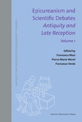 Cover: Epicureanism and Scientific Debates. Antiquity and Late Reception - Leuven University Press