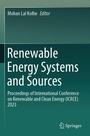 Cover: Renewable Energy Systems and Sources - Springer
