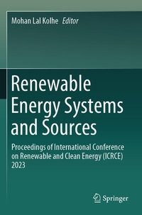 Enlarge image Cover: Renewable Energy Systems and Sources - Springer