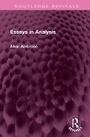 Cover: Essays in Analysis - Routledge