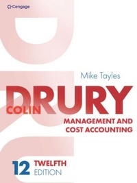 Abbildung von: Management and Cost Accounting - Cengage Learning EMEA