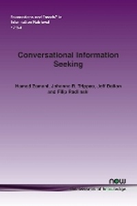 Enlarge image Cover: Conversational Information Seeking - now publishers Inc