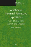 Cover: Variation in Nominal Possessive Expressions - Brill
