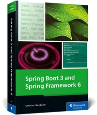Enlarge image Cover: Spring Boot 3 and Spring Framework 6 - Rheinwerk