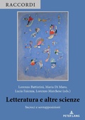 Cover: Letteratura e altre scienze - Peter Lang Verlag