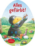 Cover: Der kleine Rabe Socke: Alles gef&auml;rbt! Konturgestanzt - Esslinger