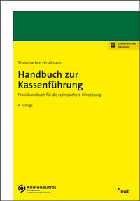 Abbildung von: Handbuch zur Kassenführung - NWB