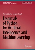 Cover: Essentials of Python for Artificial Intelligence and Machine Learning - Springer