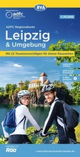 Cover: BVA ADFC Regionalkarte Leipzig und Umgebung 1:75.000 - BVA Karten und B&uuml;cher