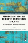 Cover: Rethinking Sociological Critique in Contemporary Education - Routledge