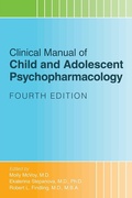 Cover: Clinical Manual of Child and Adolescent Psychopharmacology - American Psychiatric Association Publishing