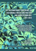 Cover: 14th International Conference on Sustainable Green Construction and Nano-Technology, NTC-2023 - Trans Tech Publications Ltd