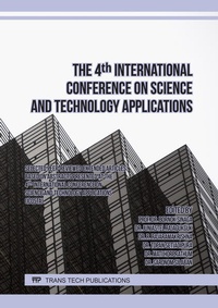 Enlarge image Cover: The 4th International Conference on Science and Technology Applications - Trans Tech Publications Ltd