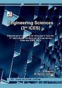 Enlarge image Cover: Engineering Sciences (3rd ICES) - Trans Tech Publications Ltd