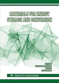 Cover: Materials for Energy Storage and Conversion - Trans Tech Publications Ltd