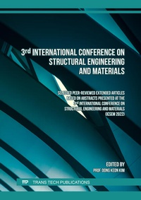 Enlarge image Cover: 3rd International Conference on Structural Engineering and Materials - Trans Tech Publications Ltd