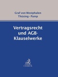 Abbildung von: Vertragsrecht und AGB-Klauselwerke Hauptordner I 80 mm - C.H.BECK