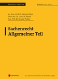 Cover: Sachenrecht Allgemeiner Teil (Skriptum) - LexisNexis Verlag ARD ORAC GmbH