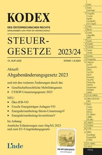 Abbildung von: KODEX Steuergesetze 2023/24 - Linde