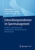 Cover: Entwicklungstendenzen im Sportmanagement - Springer Gabler
