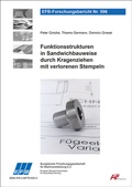 Cover: Funktionsstrukturen in Sandwichbauweise durch Kragenziehen mit verlorenen Stempeln - Europ&auml;ische Forschungsgesellschaft f&uuml;r Blechverarbeitung e.V. (EFB)