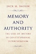 Cover: Memory and Authority - Yale University Press