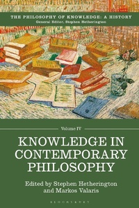 Enlarge image Cover: Knowledge in Contemporary Philosophy - Bloomsbury Academic