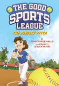Cover: The Perfect Pitch (Good Sports League #2) - Amulet Paperbacks