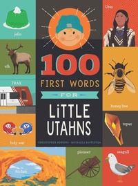 Enlarge image Cover: 100 First Words for Little Utahns - Familius LLC
