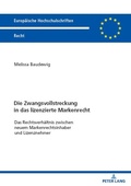 Abbildung von: Die Zwangsvollstreckung in das lizenzierte Markenrecht - Peter Lang Verlag