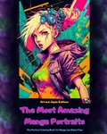 Cover: The Most Amazing Manga Portraits - The Perfect Coloring Book for Manga and Anime Fans - Blurb