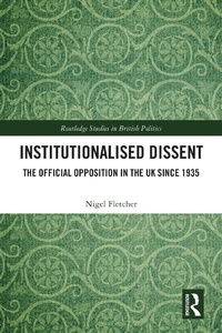 Abbildung von: Institutionalised Dissent - Taylor & Francis