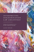 Cover: Interpreting Discrimination Law Creatively - Hart Publishing
