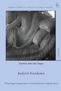 Cover: Judicial Avoidance - Hart Publishing