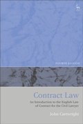 Abbildung von: Contract Law - Hart Publishing