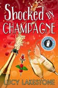 Cover: Shocked by Champagne (Bohemia Bartenders Mysteries, #6) - Velvet Petal Press
