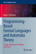 Cover: Programming-Based Formal Languages and Automata Theory - Springer